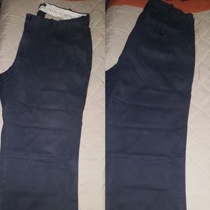 Banana Republic: Black bootcut khakis